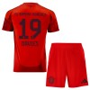 Conjunto (Camiseta+Pantalón Corto) FC Bayern de Múnich Alphonso Davies 19 Primera Equipación 2024-25 - Niño